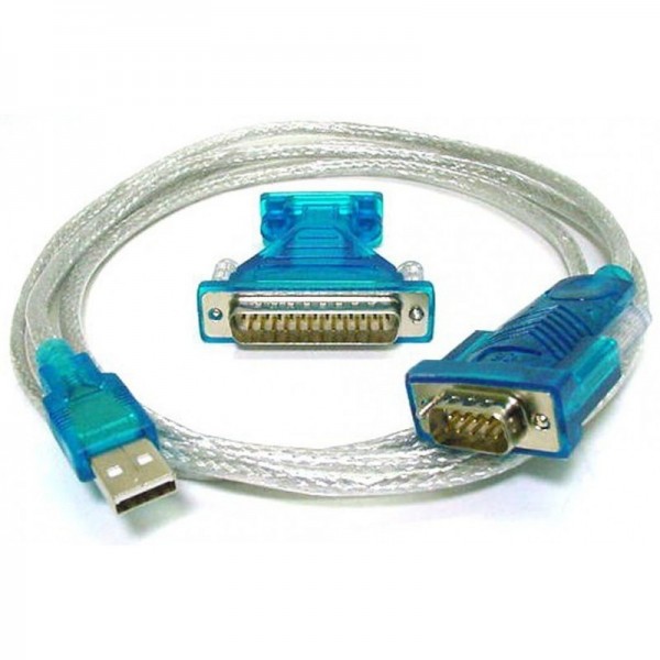 Cable Convertisseur USB to RS232 + Adaptateur