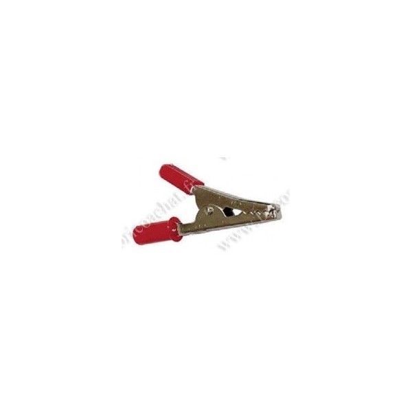 PINCE CROCODILE A SOUDER Rouge Longueur 52mm