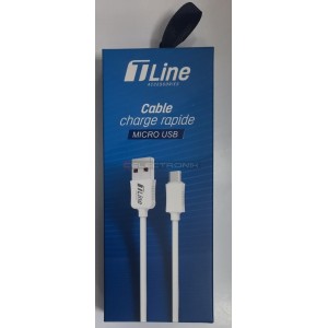 Cable Micro USB 1M 2.4A...