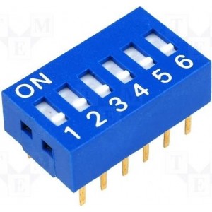 Dip switch 6 position