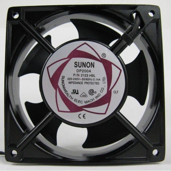 Ventilateur 220V 0.14A 80*80mm 2 fils