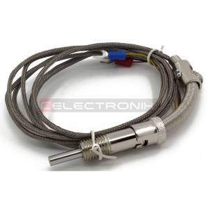 Sonde PT100 M8x30mm/2m 3 Fils
