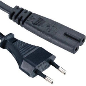 Cable secteur 2P Noir 0.75mm²