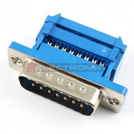 Lot De 20 Connecteurs D-Sub DB15 Femelle 15 Broches 2 Rangées - Idéal CNC Et Équipement Mécanique