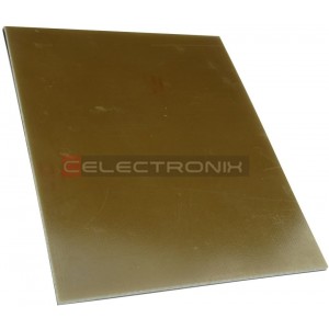 Plaque PCB FR4 1.6mm 2xOZ cuivre simple face 200*220mm