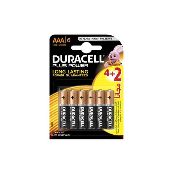 Duracell Plus - Piles AA extra life (x4) commandez en ligne avec Flink !