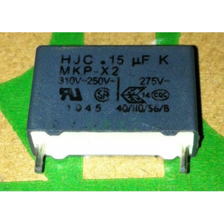 Condensateur RIFA PZB 0.15µF + 2x 3.3nF X2/Y2 275V - Neuf, Pour électronique, Filtre Sécurité