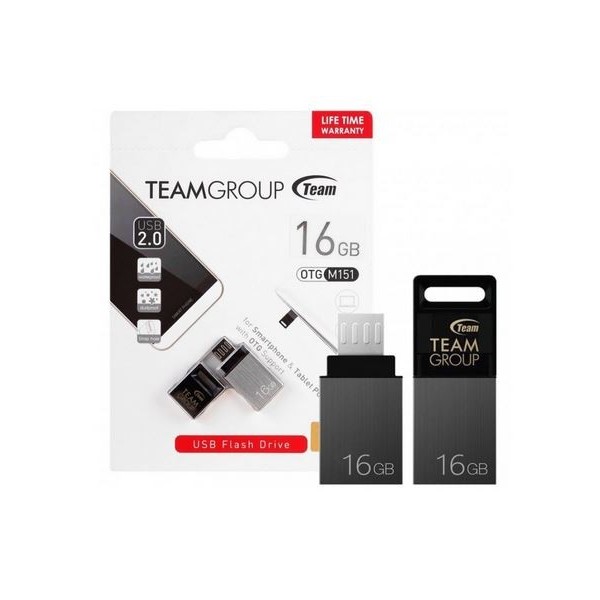 Clé USB TeamGroup M151 OTG / 16 Go pour Smartphone et Tablette