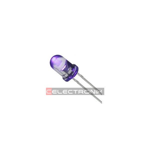 LED Ultra-violet (UV) 5mm, 5RS4VCS