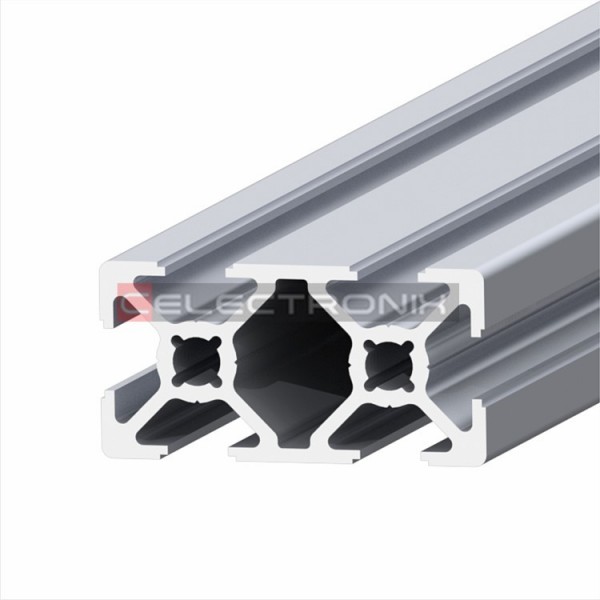 PROFILÉ ALUMINIUM V-SLOT 30X30 FENTE 8 MM - ANODISÉ (Par mètre)