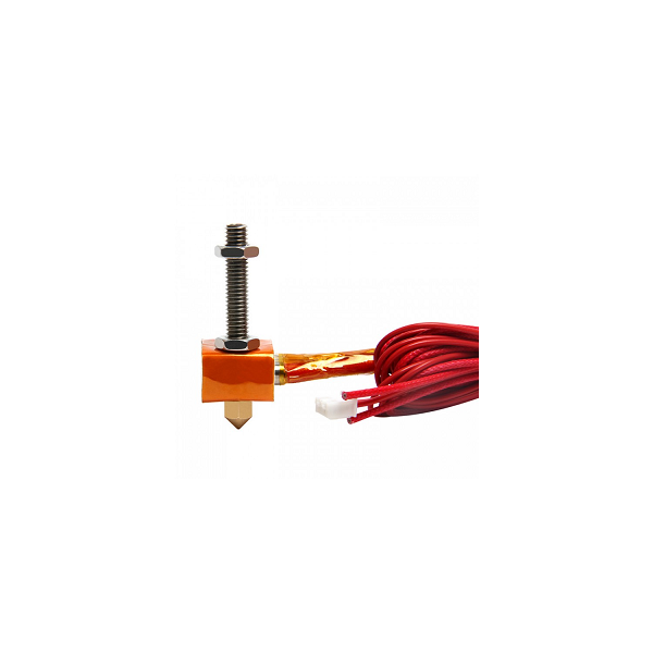 Tete chauffante pour imprimante 3d MK8 extruder hot end kit GEEETECH  800-001-0477