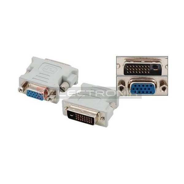 Adaptateur DVI-I Dual Link mâle / VGA femelle - DVI - Garantie 3