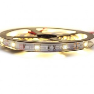 Ruban LED Blanc chaud 5M 60...