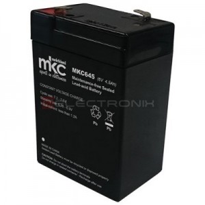 Batterie plomb 6V 4.5Ah MKC645