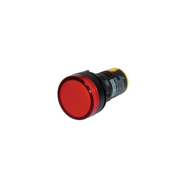 Lampe témoin LED indicateur 8mm de signal 220VAC Rouge Maroc