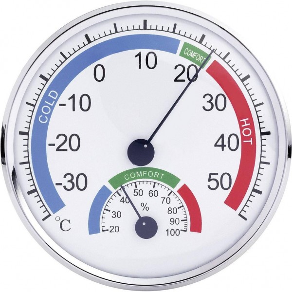 Thermomètre hygromètre analogique