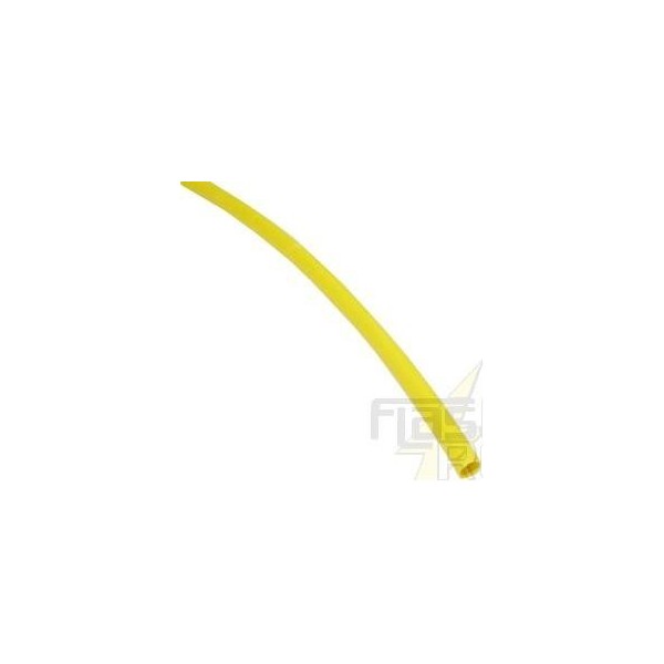 Gaine Thermoretractable Jaune ø6.0mm/3mm