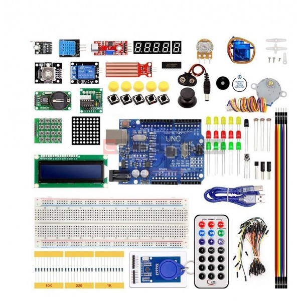 KIT ARDUINO RFID UNO -Contient 1 arduino et 36 accessoires + boite