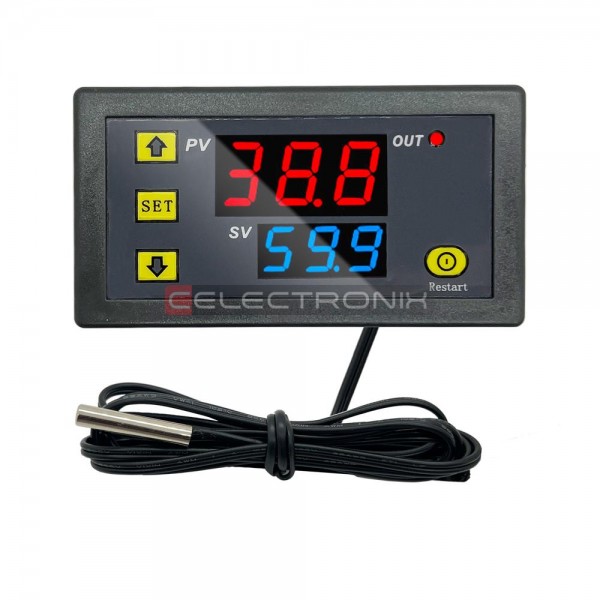 Prise Thermostat Regulateur De Temperature Numerique 220v