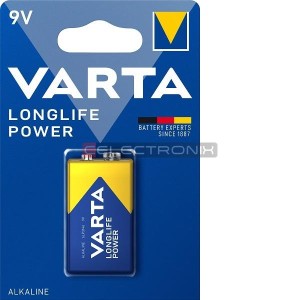 Pile 9V Varta LONGLIFE Power