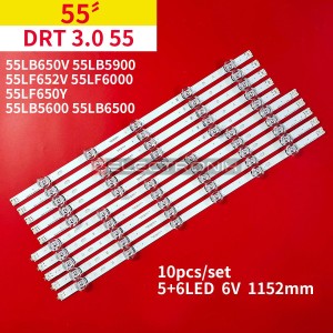 [005] Kit  10 Barres LED TV...