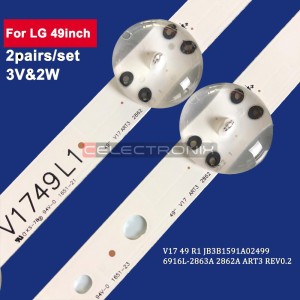 [007] Kit  4 Barres LED TV...