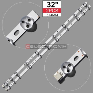 [020] Kit  2 Barres LED TV...