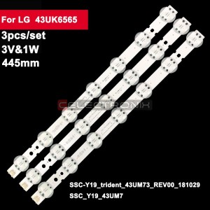 [074] Kit  3 Barres LED TV...