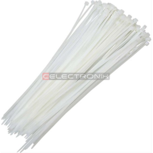 Serre Cable 3.6x150mm Blanc...