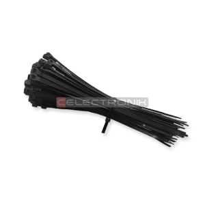 Serre cable 4.8x200mm Noir
