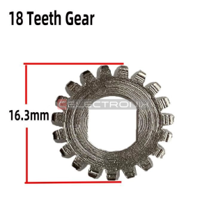 Pignon 18 dents Pour Moteur...