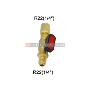 Vanne a bille droite 1/4"...
