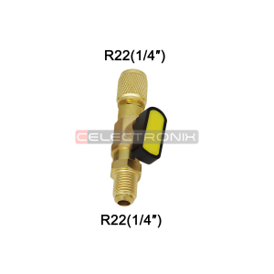 Vanne a bille droite 1/4"...