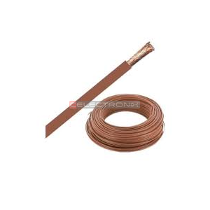 Fil souple Marron 4mm par...